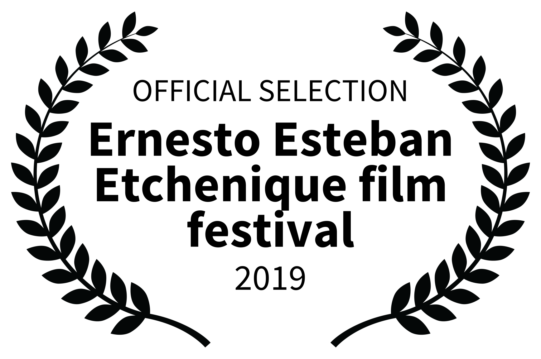 Laurel de selección oficial en Ernesto Esteban Etchenique film festival 2019